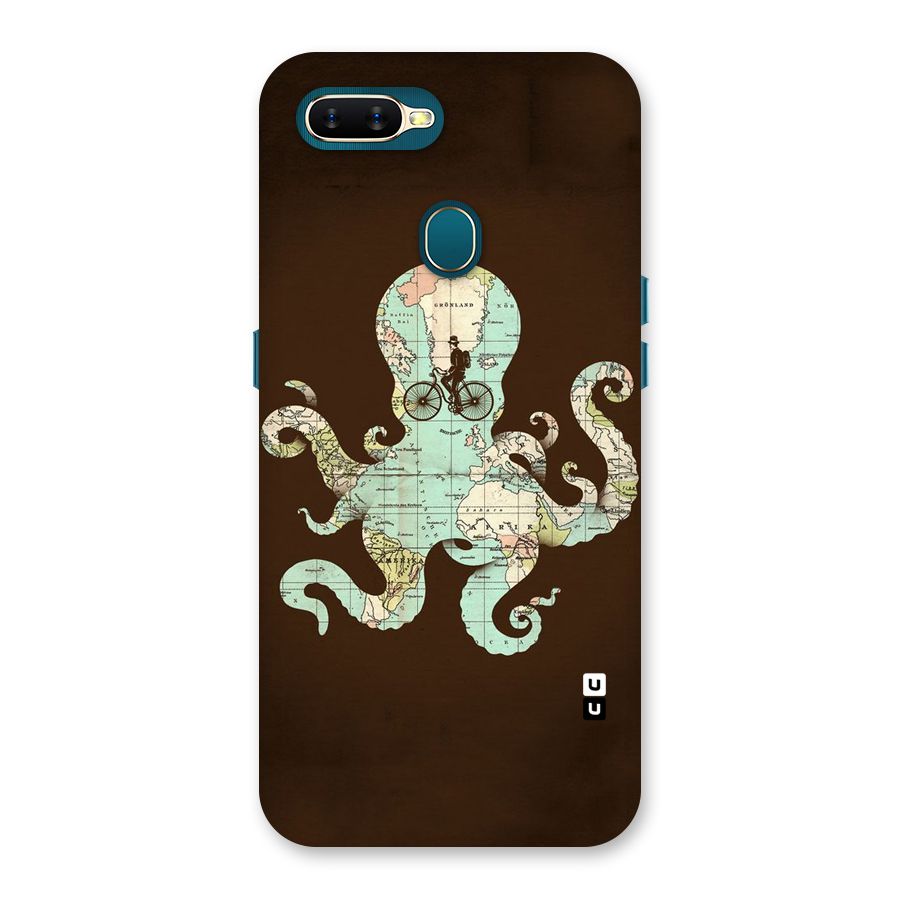 Travel Octopus Back Case for Oppo A11k
