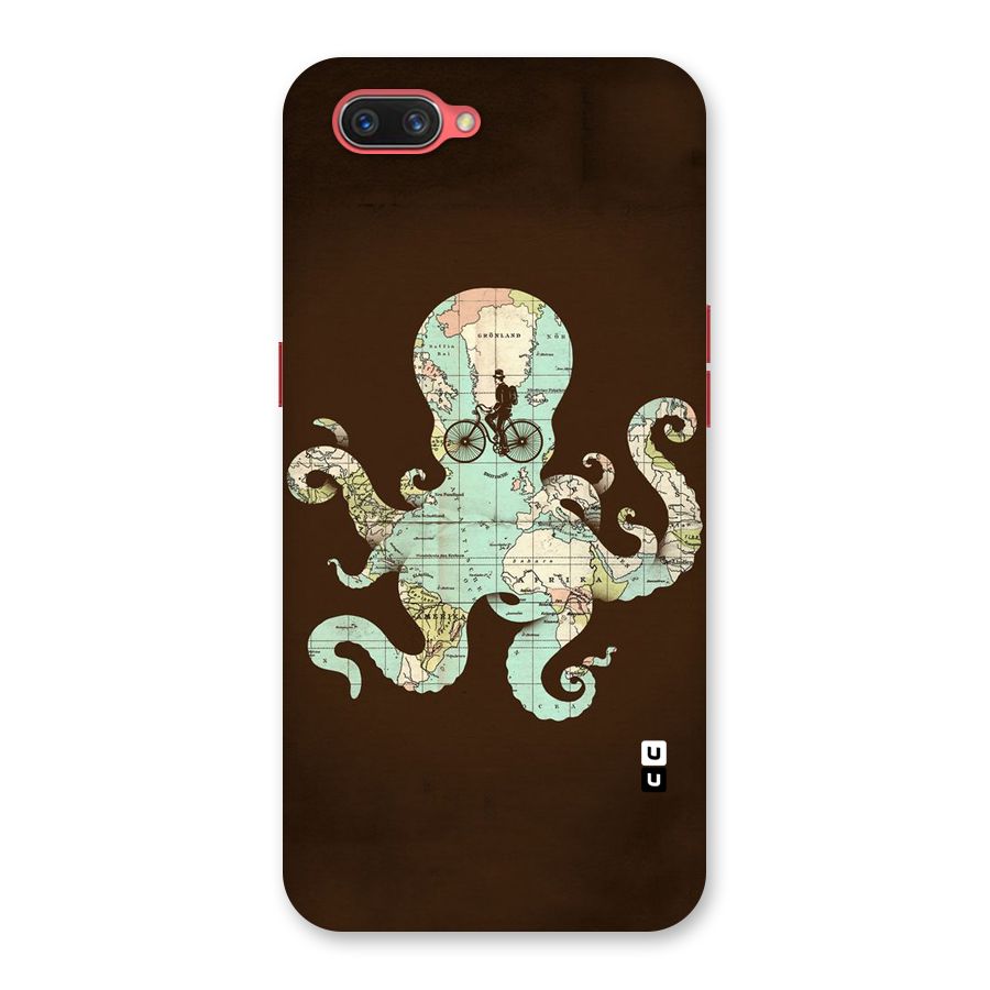 Travel Octopus Back Case for Oppo A3s