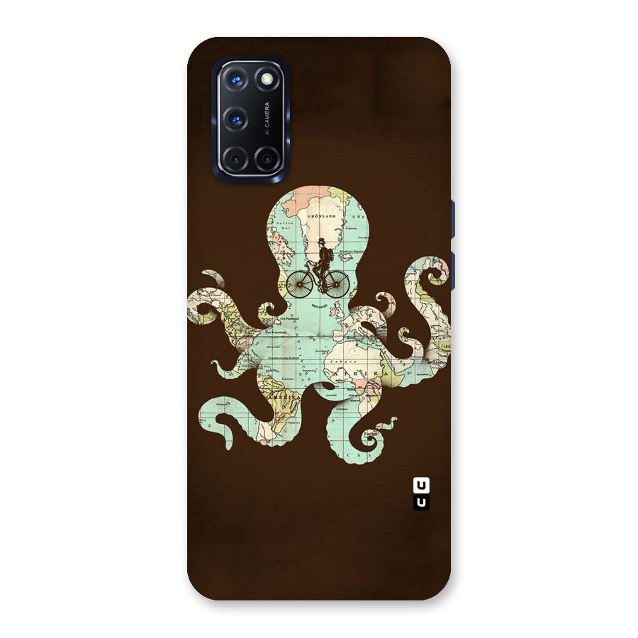 Travel Octopus Back Case for Oppo A52