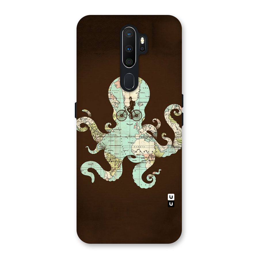 Travel Octopus Back Case for Oppo A5 (2020)