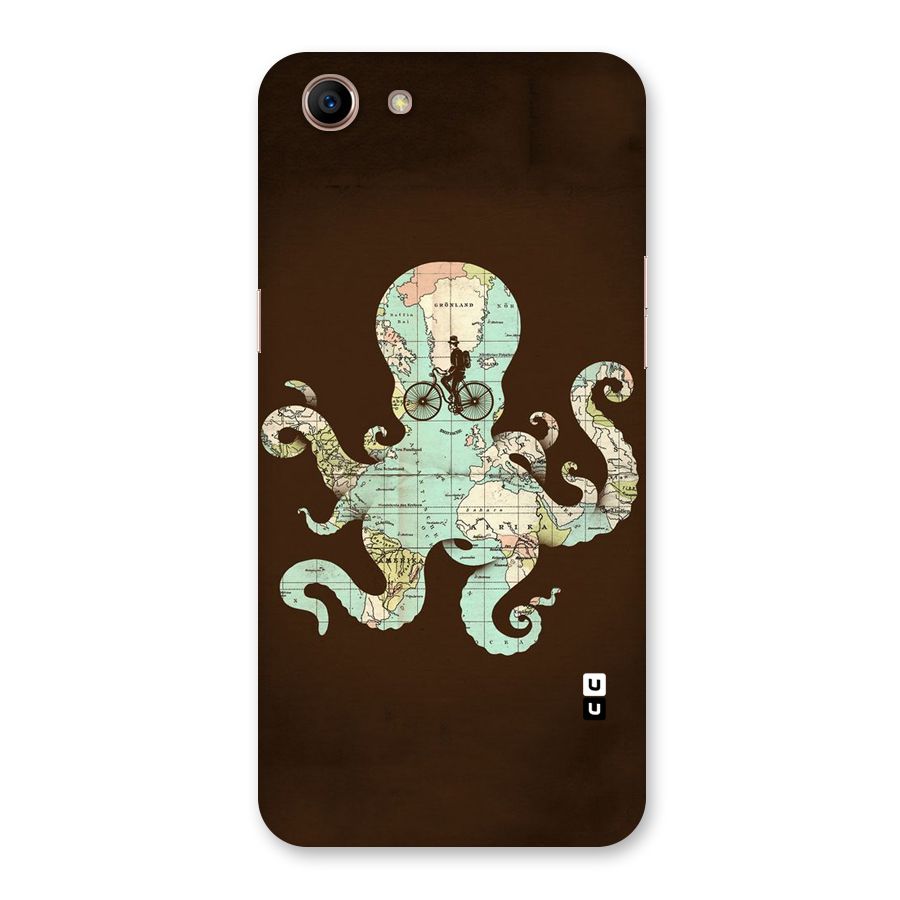 Travel Octopus Back Case for Oppo A83 (2018)