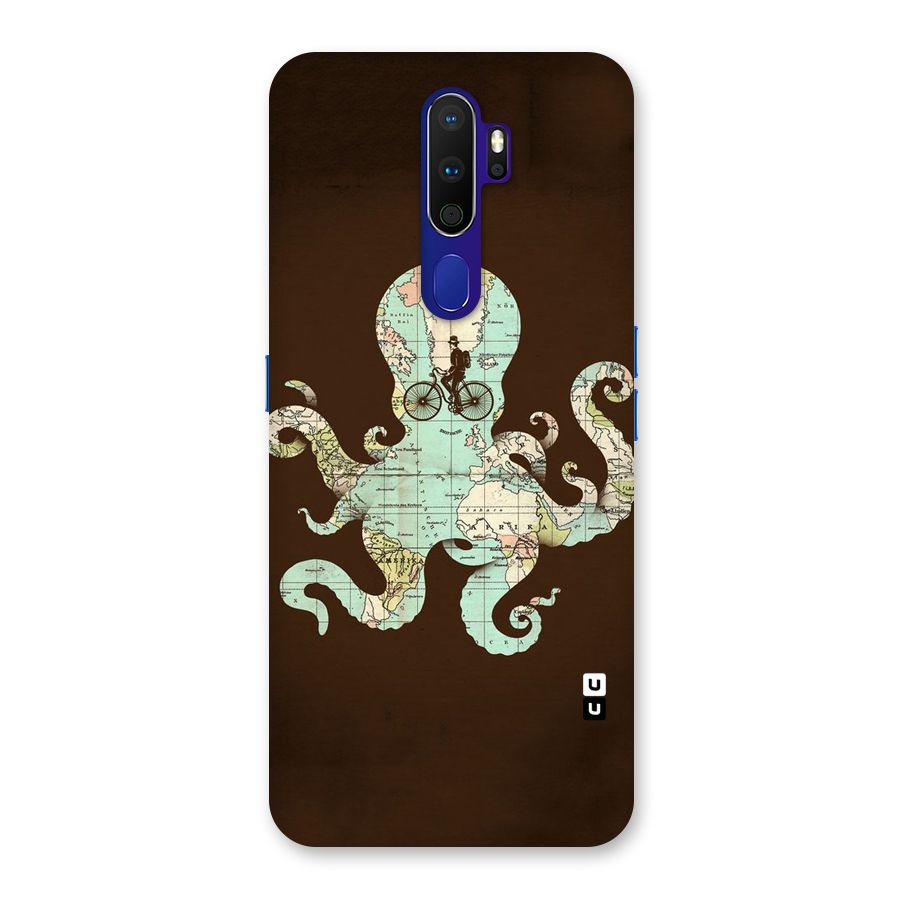 Travel Octopus Back Case for Oppo A9 (2020)