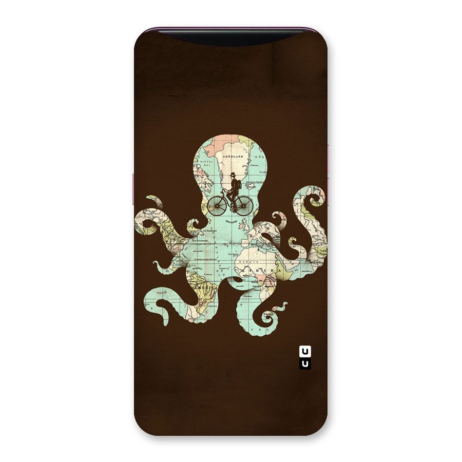 Travel Octopus Back Case for Oppo Find X