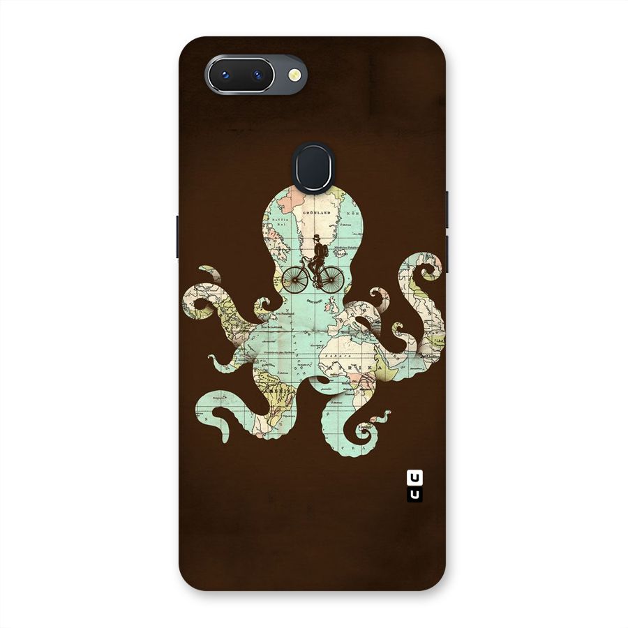 Travel Octopus Back Case for Oppo Realme 2