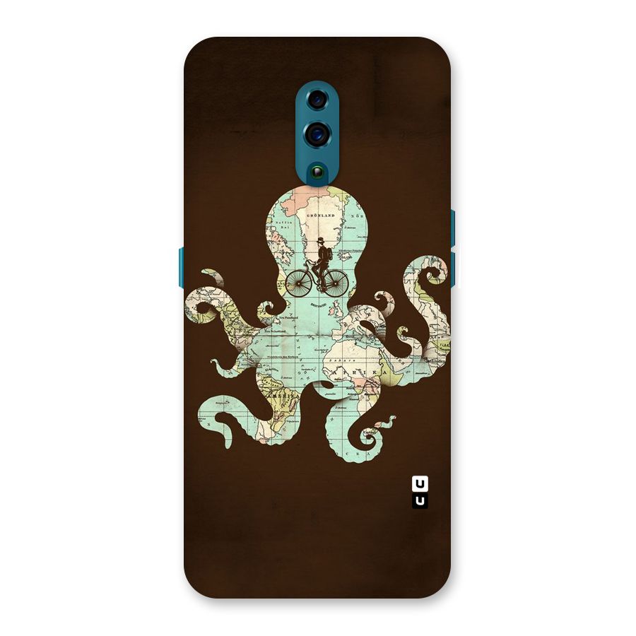 Travel Octopus Back Case for Oppo Reno