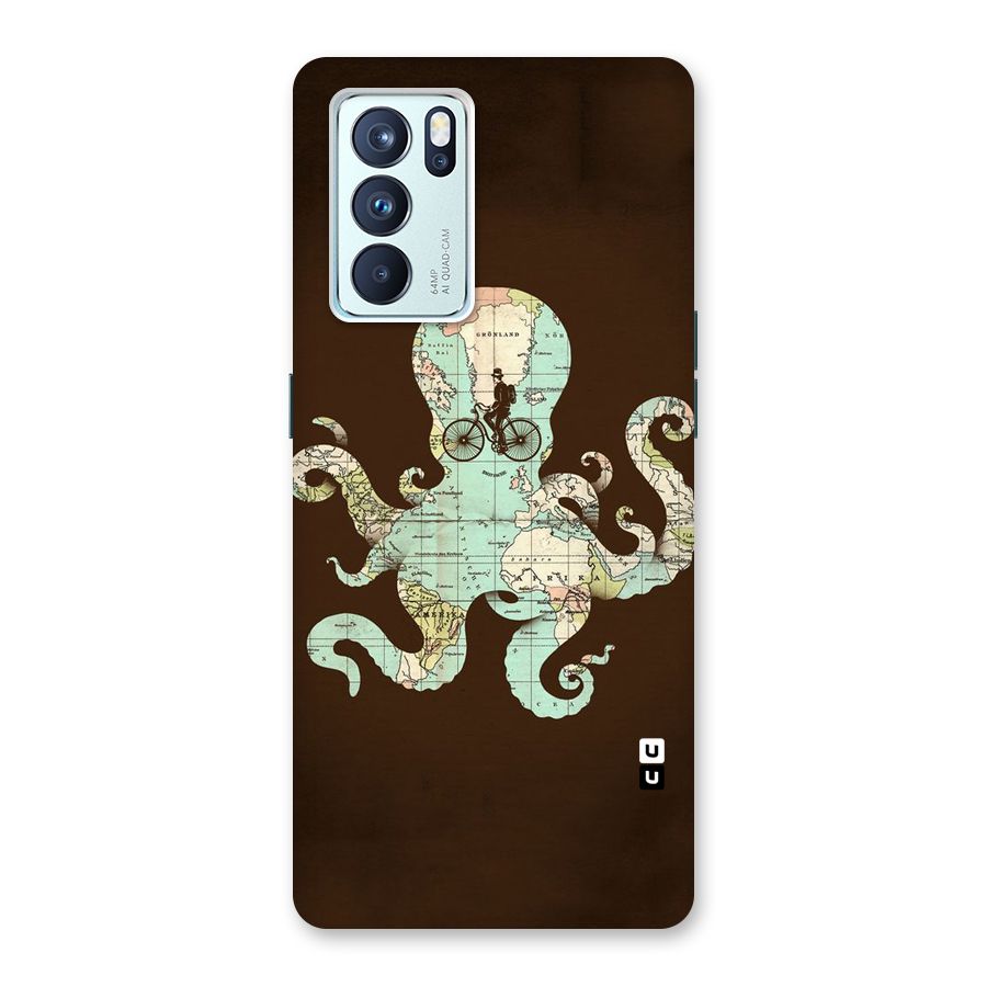 Travel Octopus Back Case for Oppo Reno6 Pro 5G