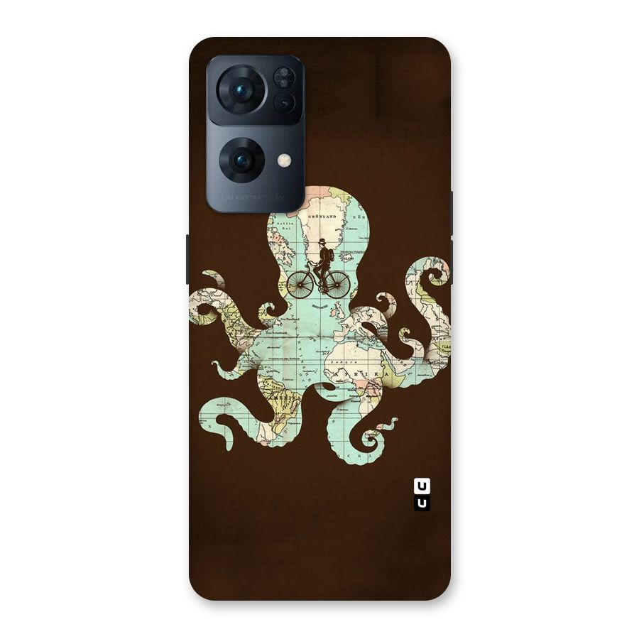 Travel Octopus Back Case for Oppo Reno7 Pro 5G