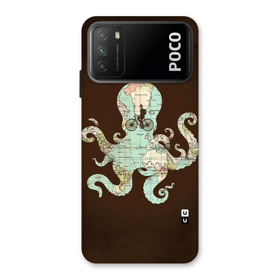 Travel Octopus Back Case for Poco M3