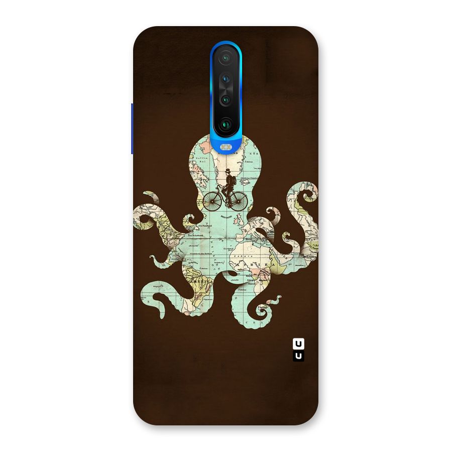 Travel Octopus Back Case for Poco X2