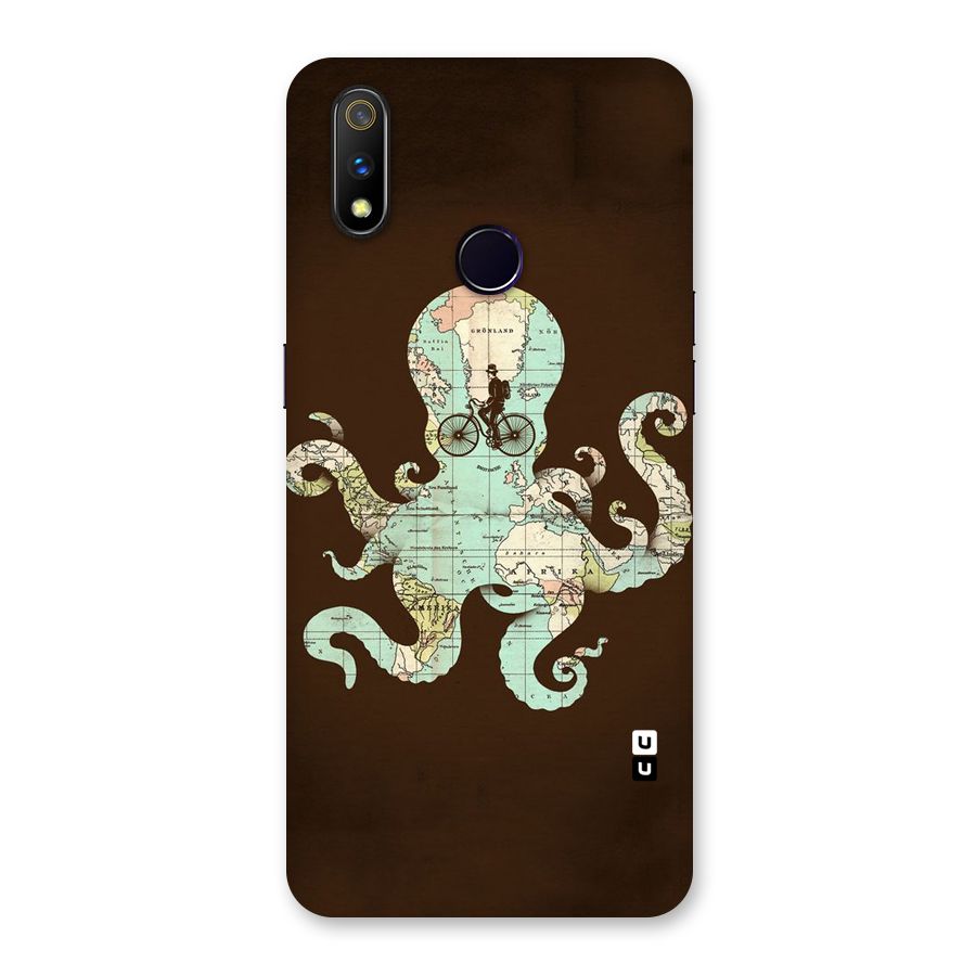 Travel Octopus Back Case for Realme 3 Pro