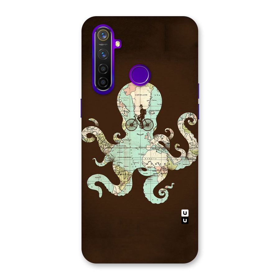 Travel Octopus Back Case for Realme 5 Pro