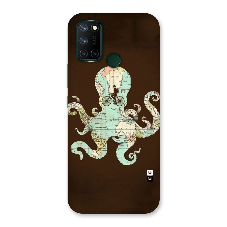 Travel Octopus Back Case for Realme 7i
