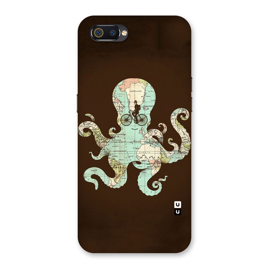 Travel Octopus Back Case for Realme C2