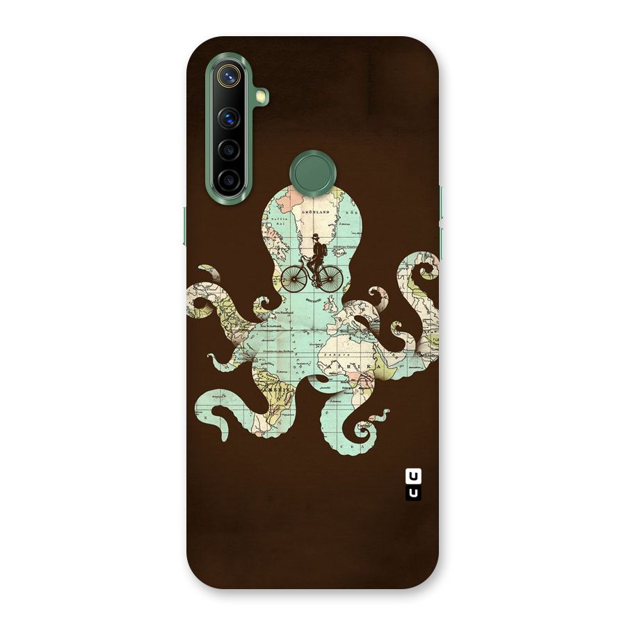 Travel Octopus Back Case for Realme Narzo 10