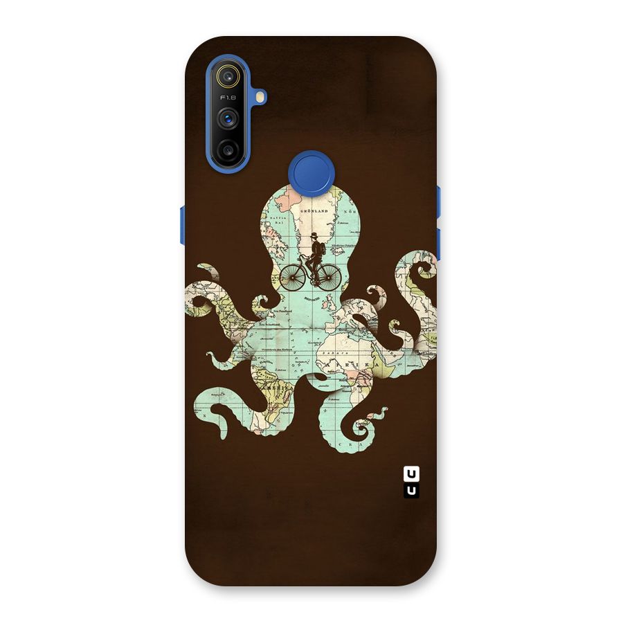 Travel Octopus Back Case for Realme Narzo 10A