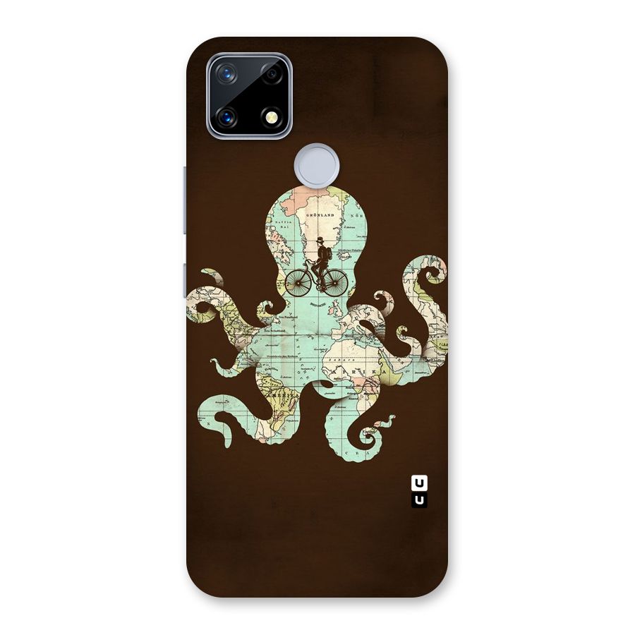 Travel Octopus Back Case for Realme Narzo 20