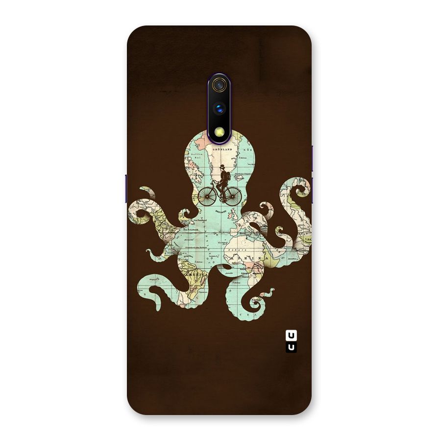 Travel Octopus Back Case for Realme X