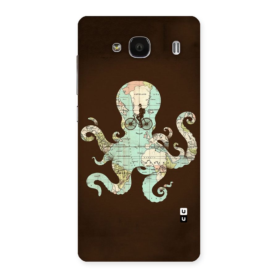 Travel Octopus Back Case for Redmi 2 Prime