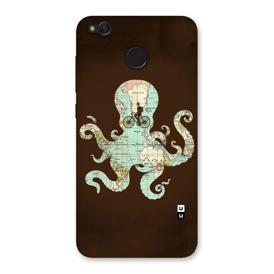 Travel Octopus Back Case for Redmi 4