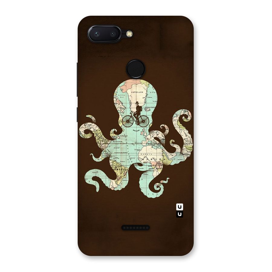 Travel Octopus Back Case for Redmi 6