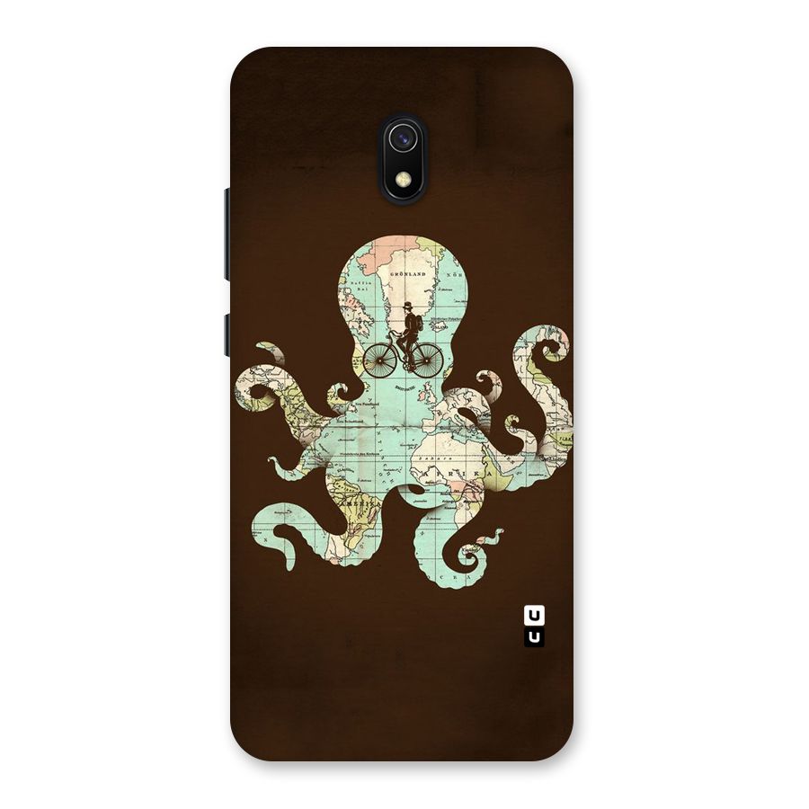 Travel Octopus Back Case for Redmi 8A