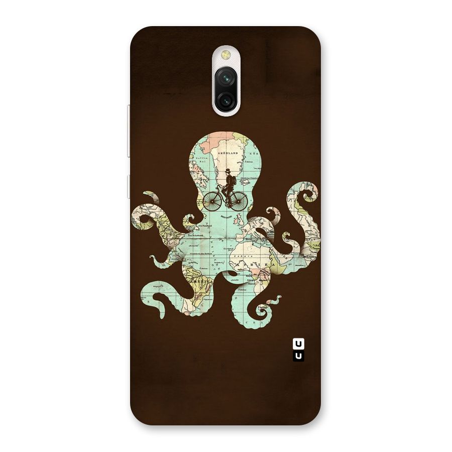 Travel Octopus Back Case for Redmi 8A Dual