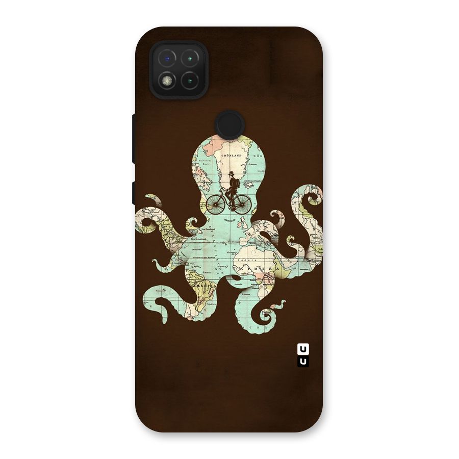 Travel Octopus Back Case for Redmi 9