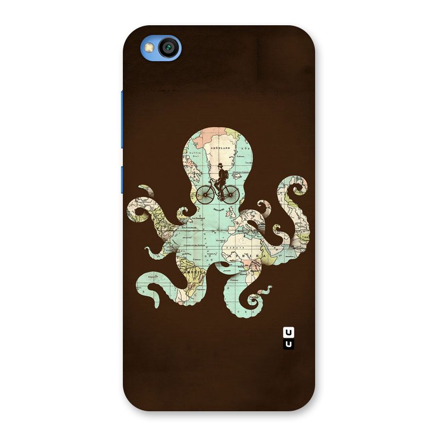 Travel Octopus Back Case for Redmi Go