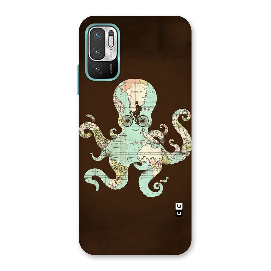 Travel Octopus Back Case for Redmi Note 10T 5G