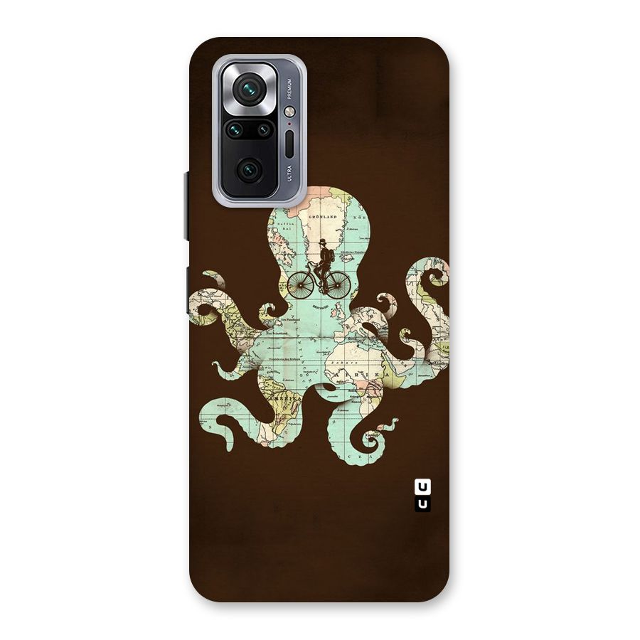 Travel Octopus Back Case for Redmi Note 10 Pro
