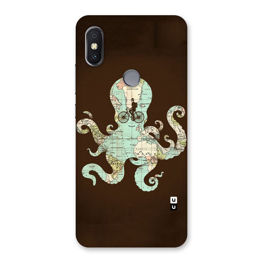 Travel Octopus Back Case for Redmi Y2
