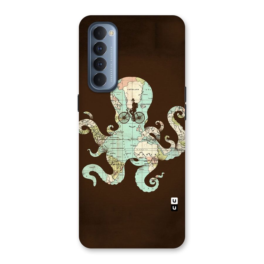 Travel Octopus Back Case for Reno4 Pro