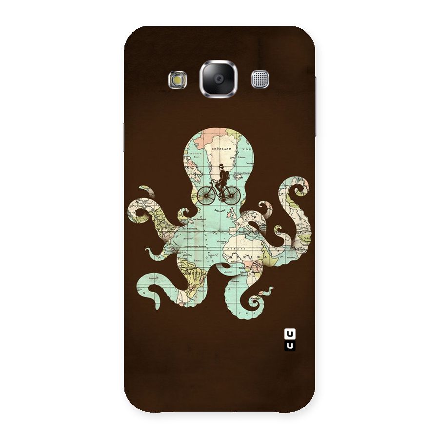 Travel Octopus Back Case for Samsung Galaxy E5