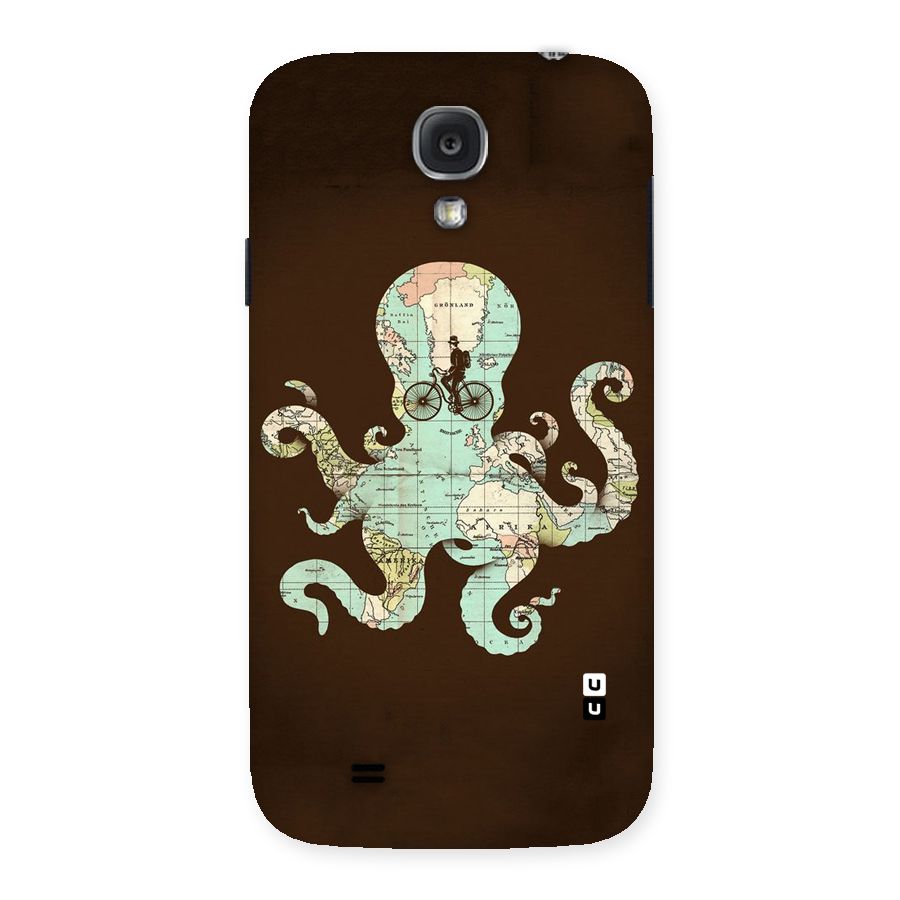 Travel Octopus Back Case for Samsung Galaxy S4