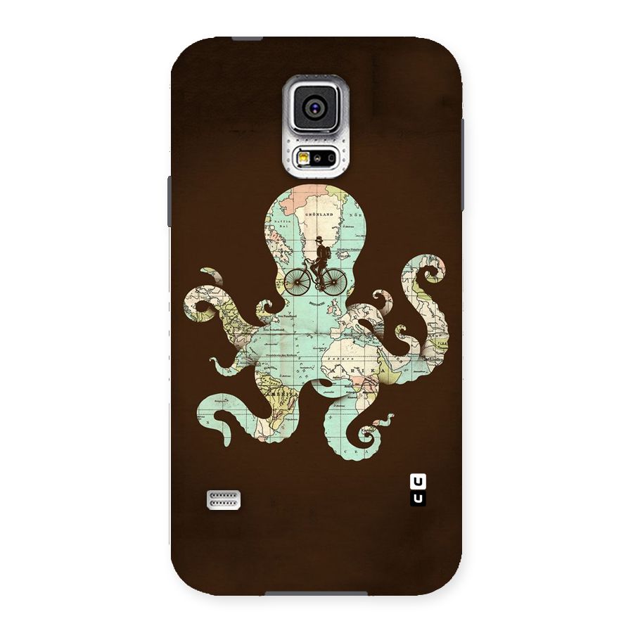 Travel Octopus Back Case for Samsung Galaxy S5