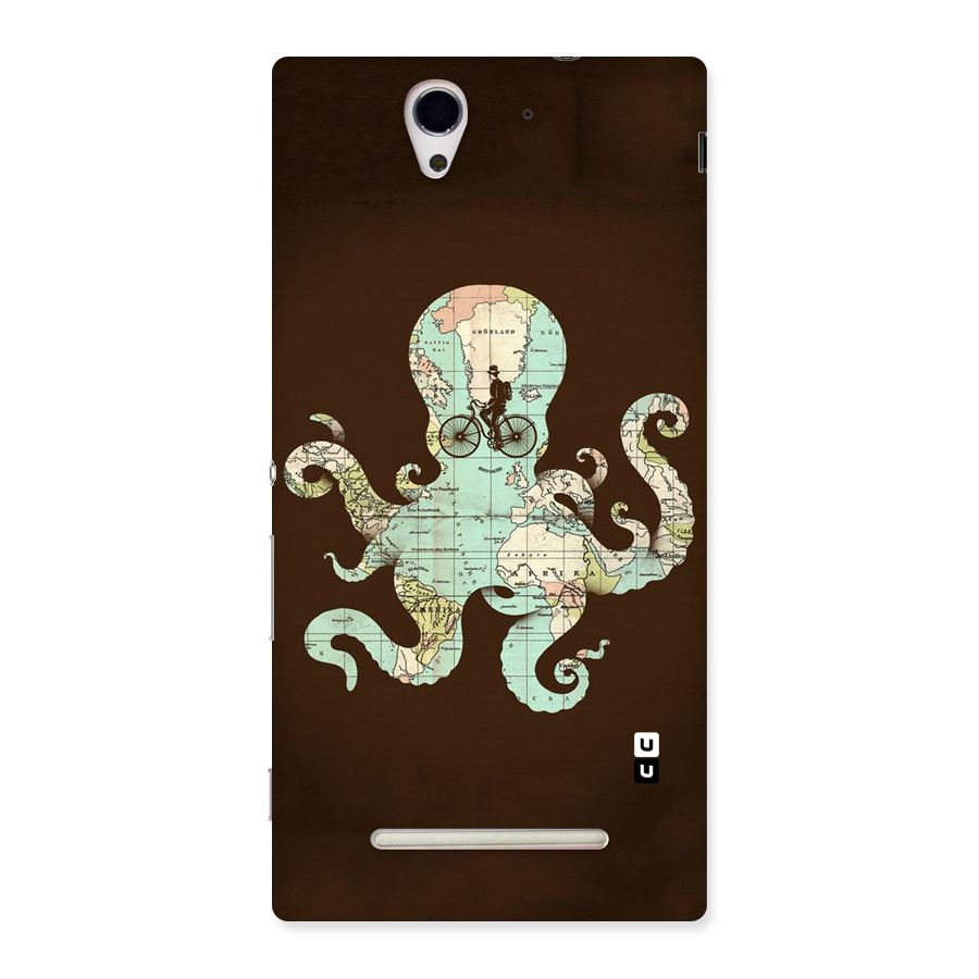 Travel Octopus Back Case for Sony Xperia C3