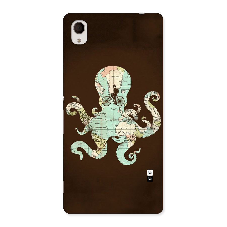 Travel Octopus Back Case for Sony Xperia M4