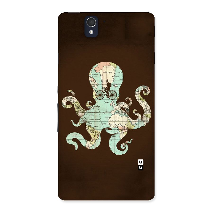 Travel Octopus Back Case for Sony Xperia Z