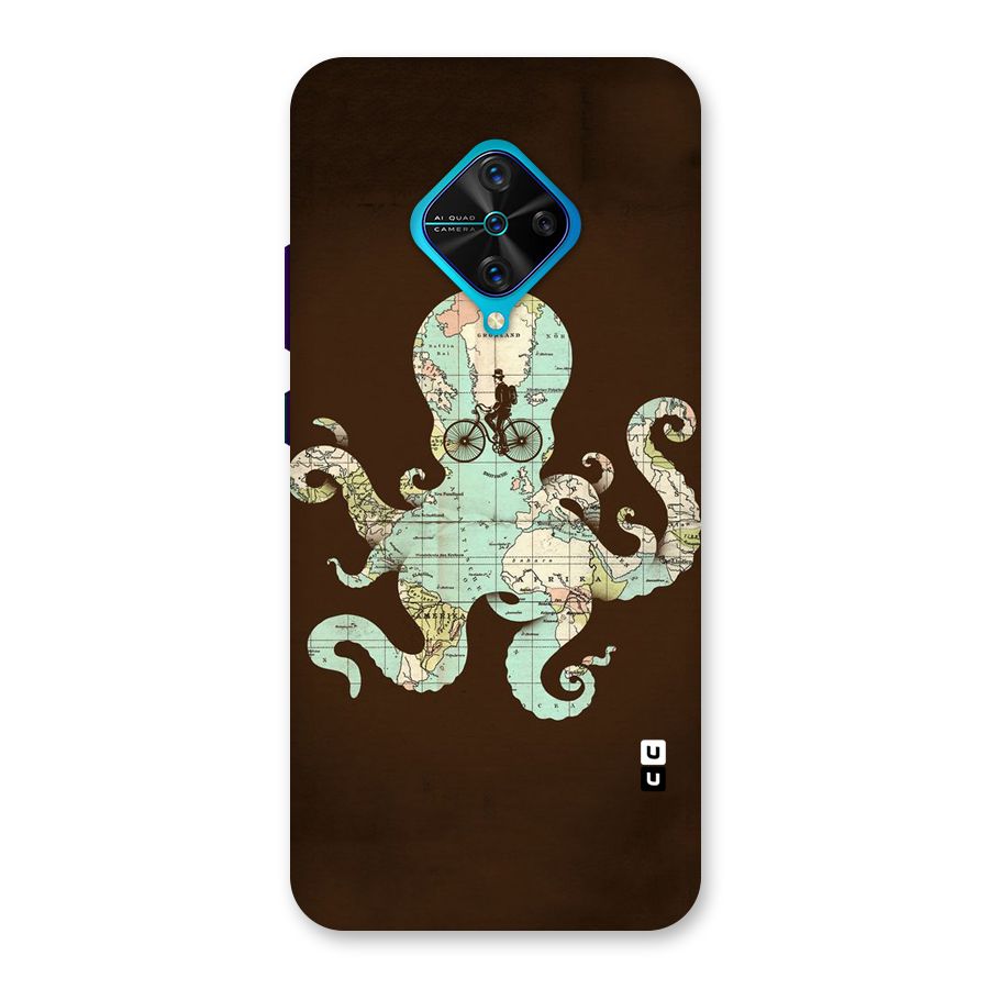 Travel Octopus Back Case for Vivo S1 Pro