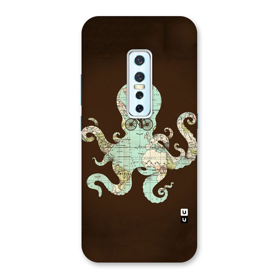 Travel Octopus Back Case for Vivo V17 Pro