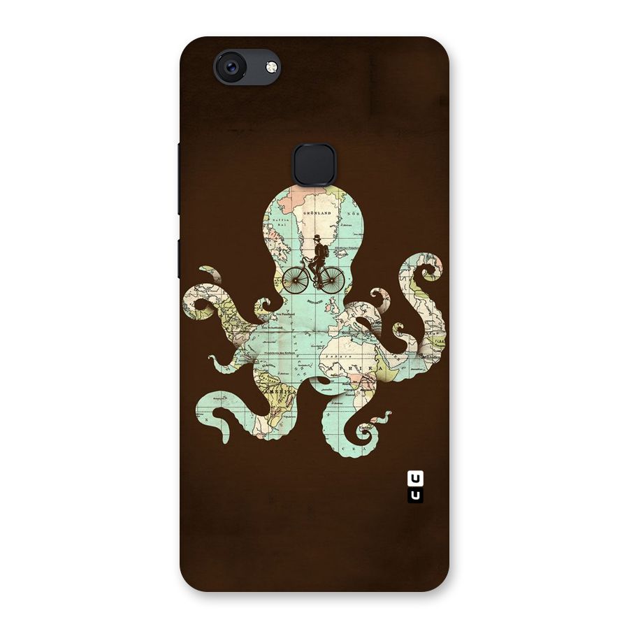 Travel Octopus Back Case for Vivo V7 Plus