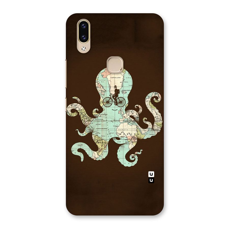 Travel Octopus Back Case for Vivo V9 Youth