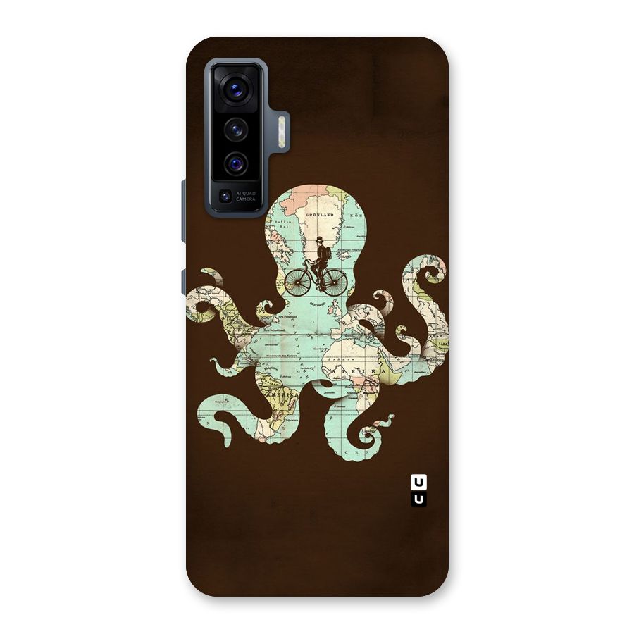 Travel Octopus Back Case for Vivo X50