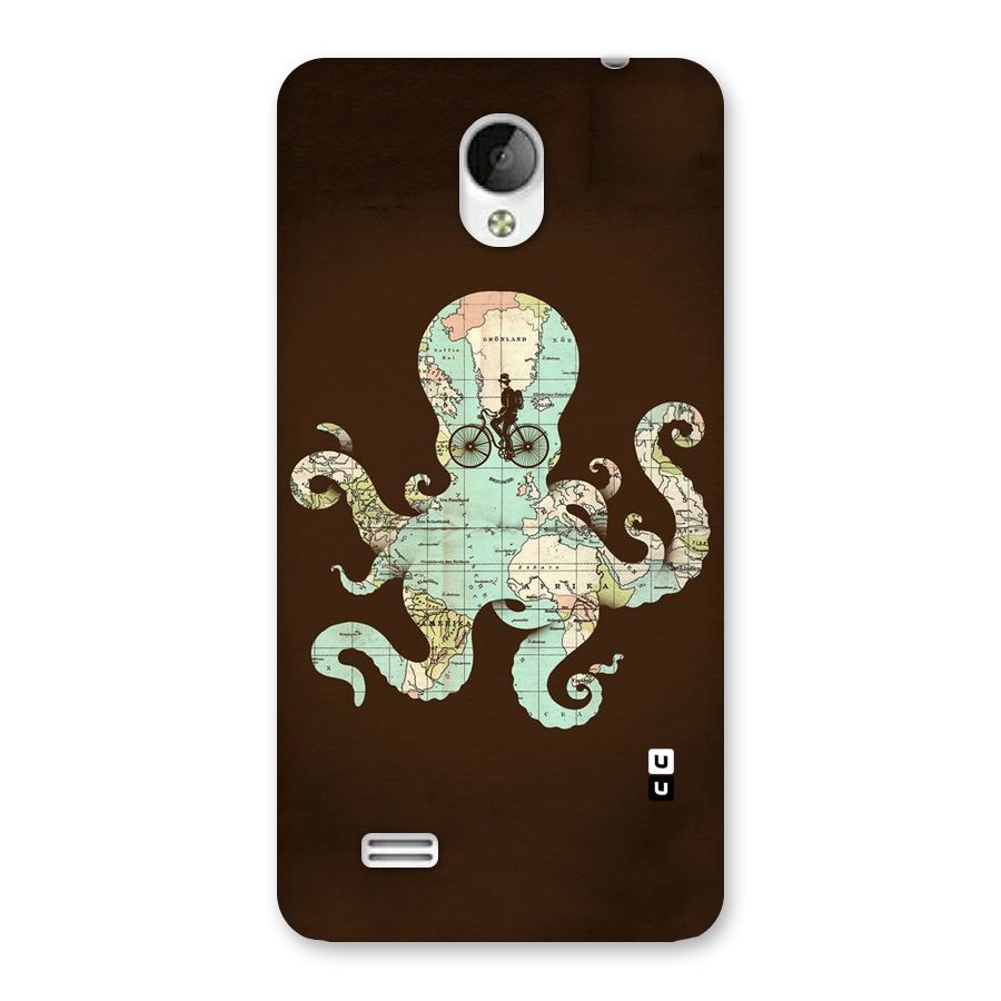 Travel Octopus Back Case for Vivo Y21