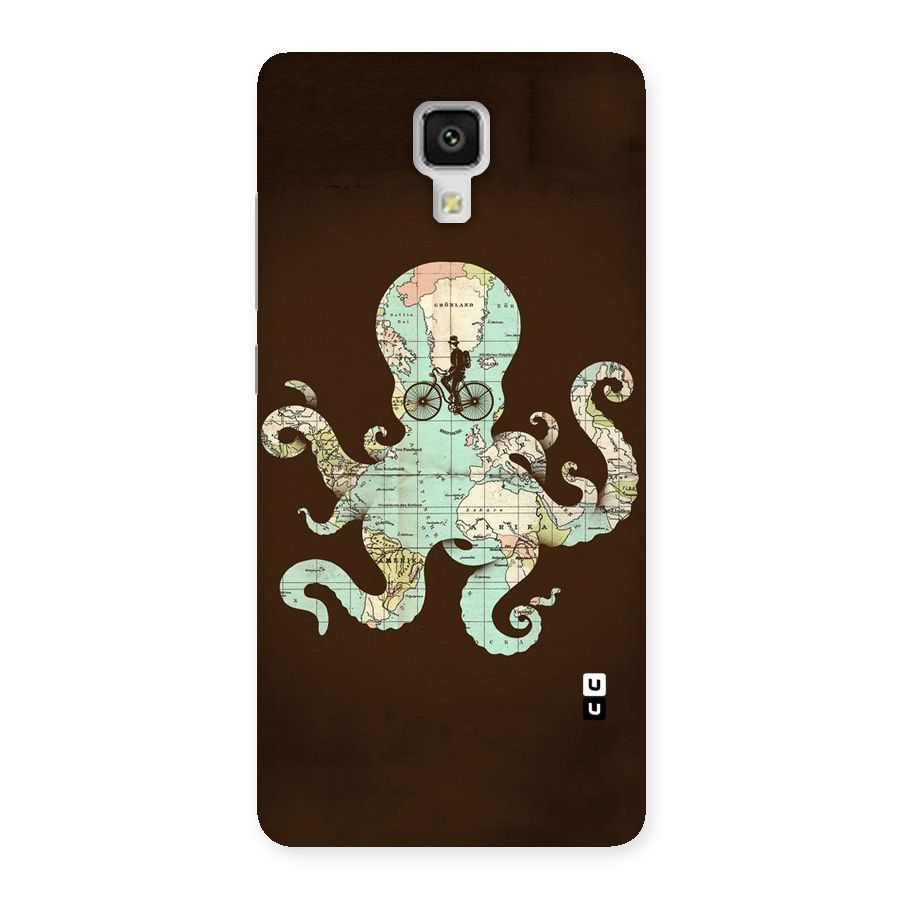 Travel Octopus Back Case for Xiaomi Mi 4