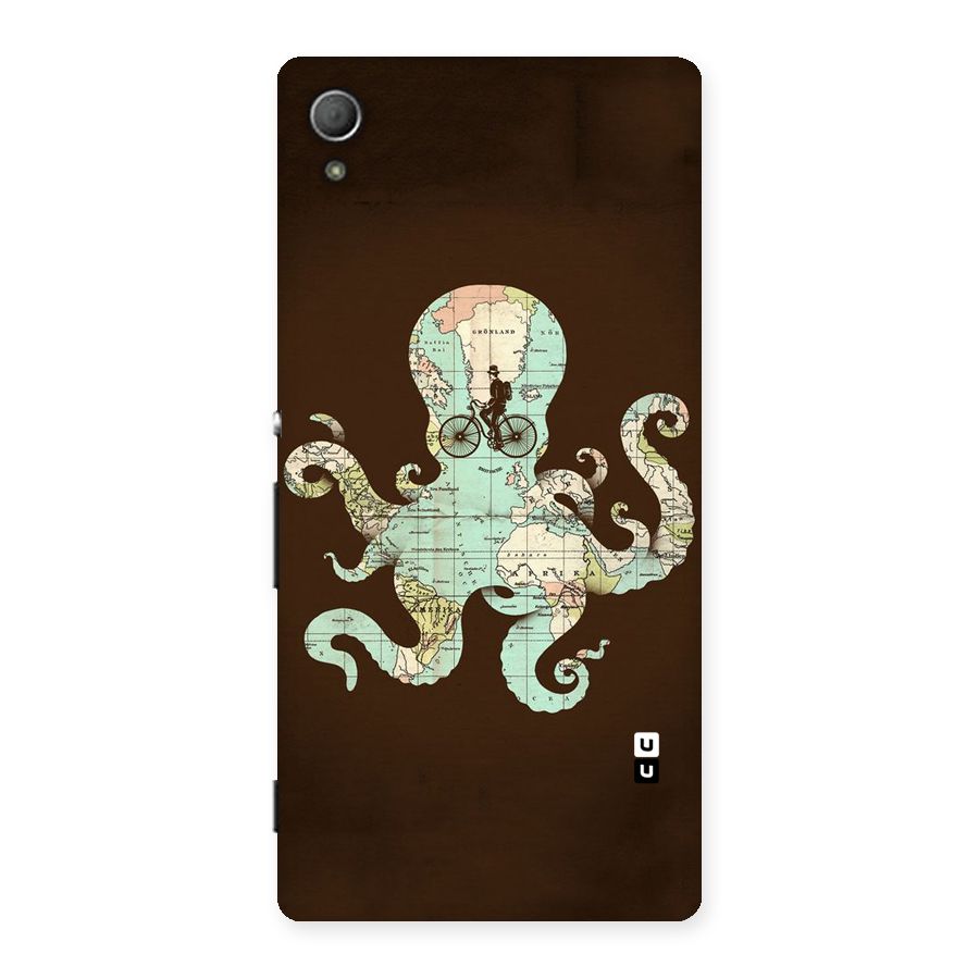 Travel Octopus Back Case for Xperia Z3 Plus