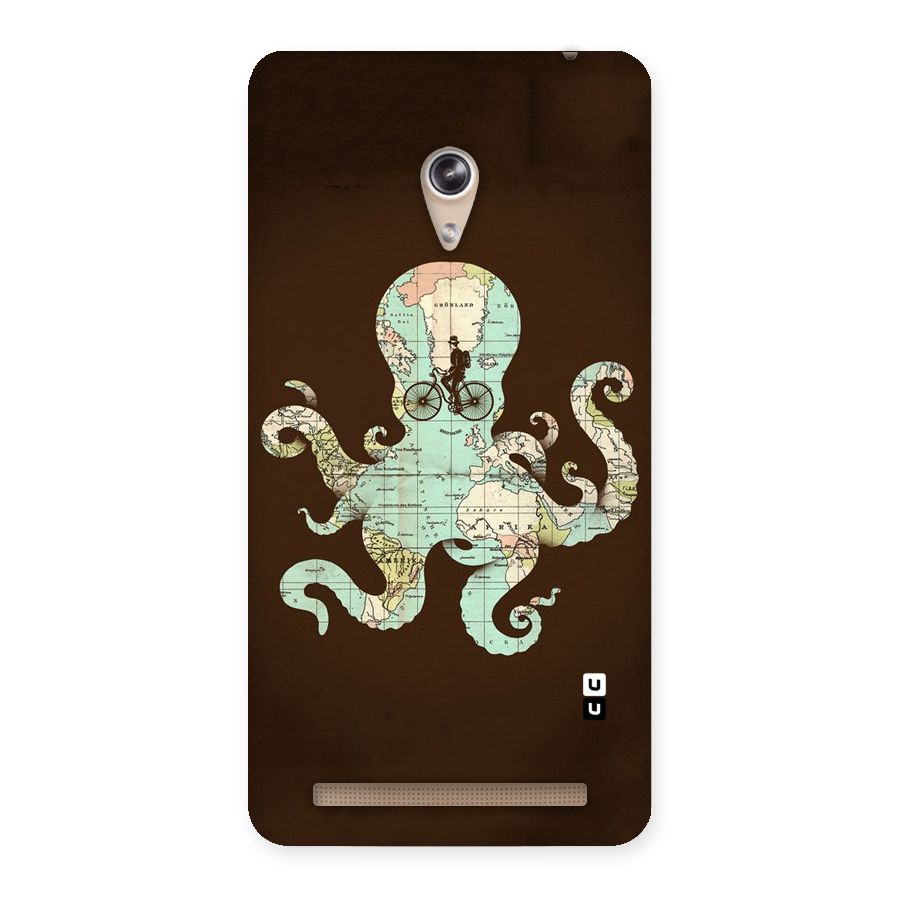 Travel Octopus Back Case for Zenfone 6