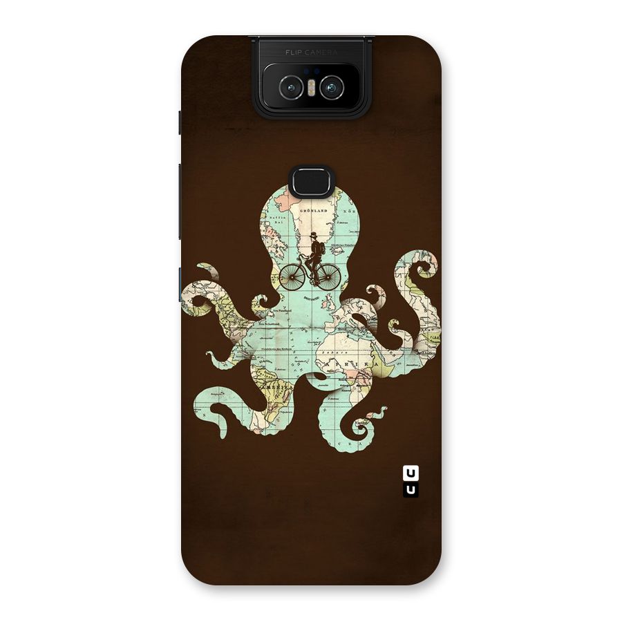 Travel Octopus Back Case for Zenfone 6z