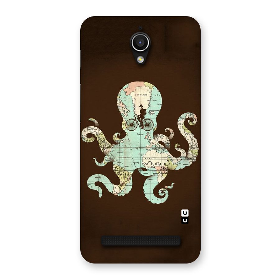 Travel Octopus Back Case for Zenfone Go