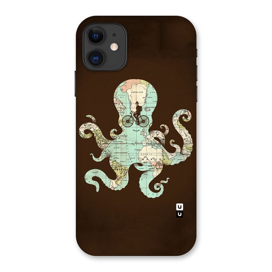 Travel Octopus Back Case for iPhone 11